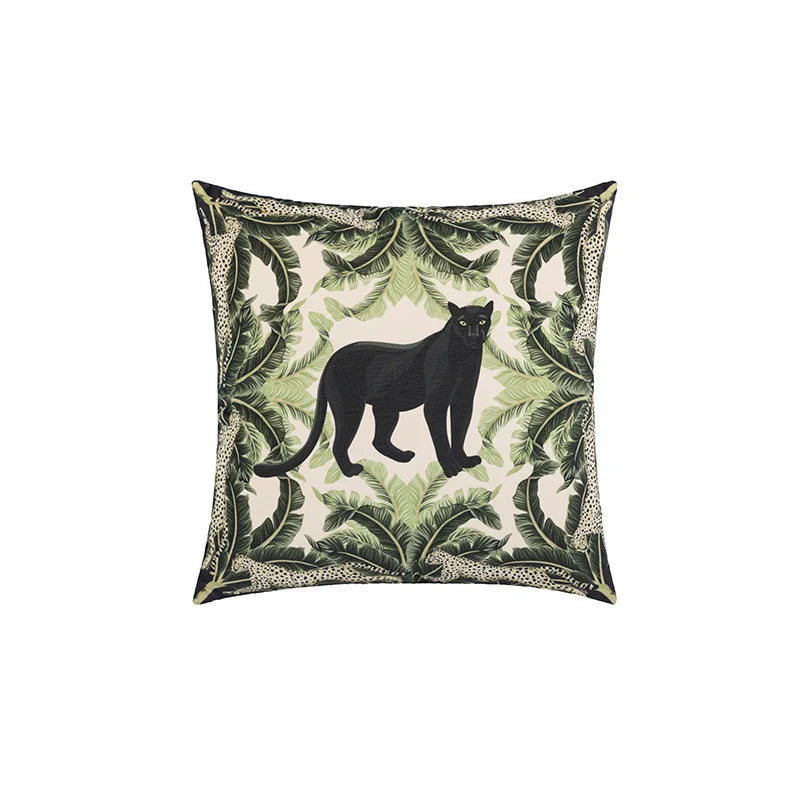 DecorBites™ Green Jungle Decor Pillowcases, Premium Cushion Cover - Home Products
