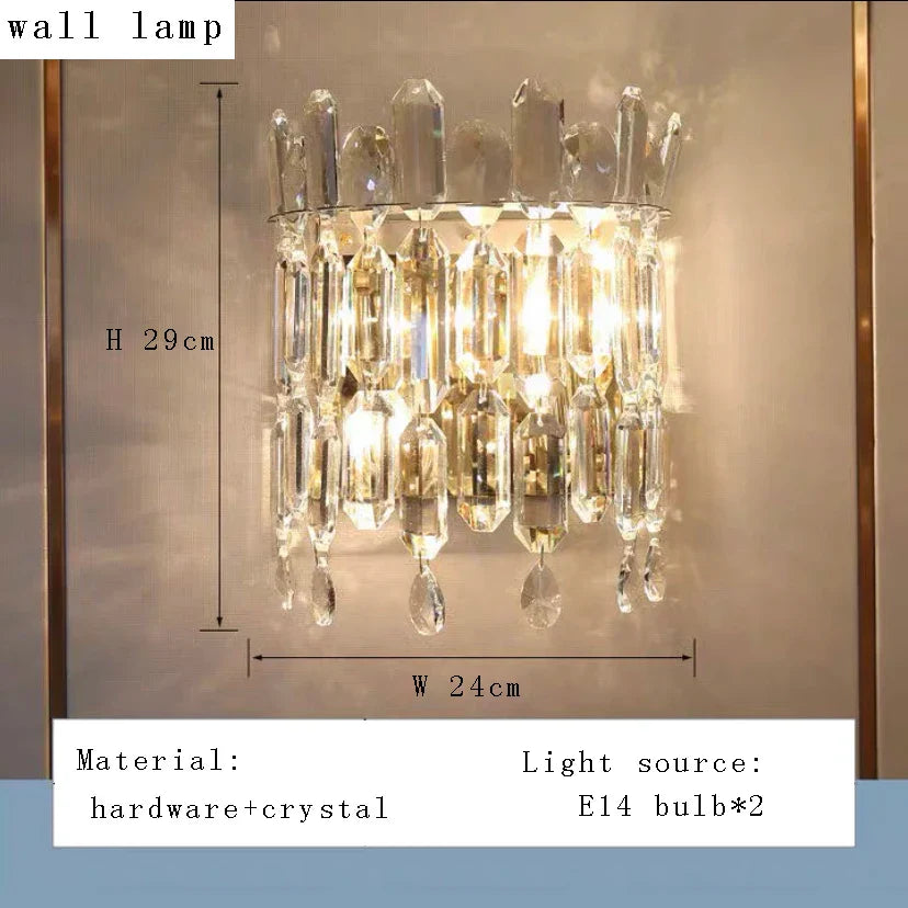 DecorBites™ Crystal Chandelier Lights 2025: Luxury Modern Room Decoration