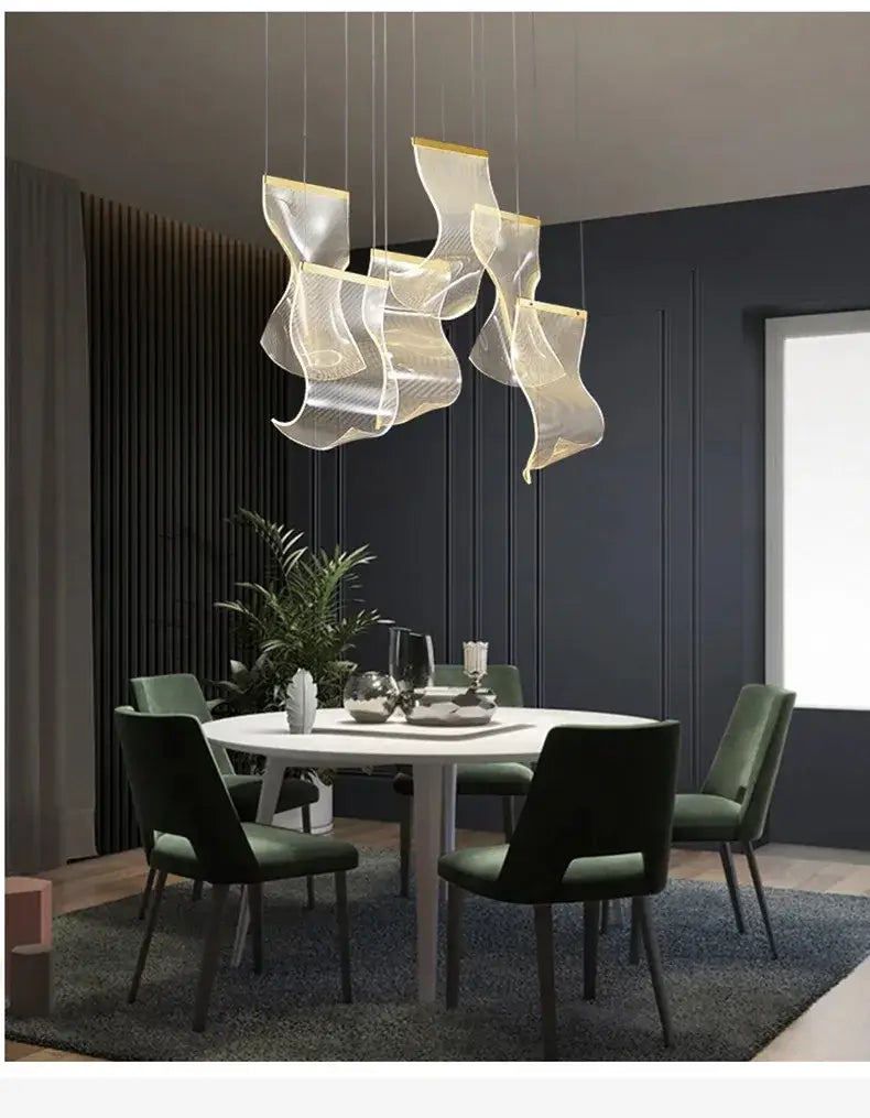 DecorBites™ LED Ceiling Chandelier for Modern Home