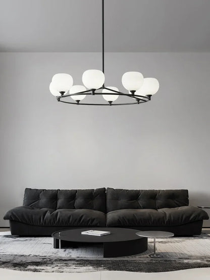 Lámpara de techo tipo araña de cristal cobrizo DecorBites™