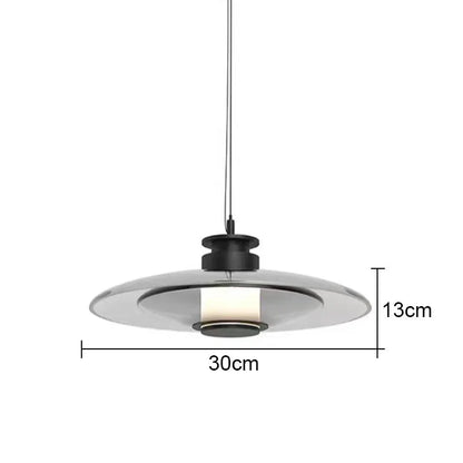 DecorBites™ Glass Wall Lamp: Nordic Minimalist LED for Dining, Living, Bedroom