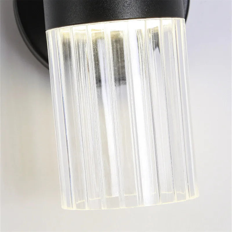 DecorBites™ Glass Shade Luxury Wall Lamp for Bedroom Bedside, Minimalist Design for Elegant Lighting