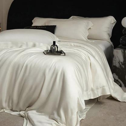 طقم أغطية سرير DecorBites™ 1000TC من ألياف الليوسيل أوكالبتوس لملمس حريري فائق النعومة