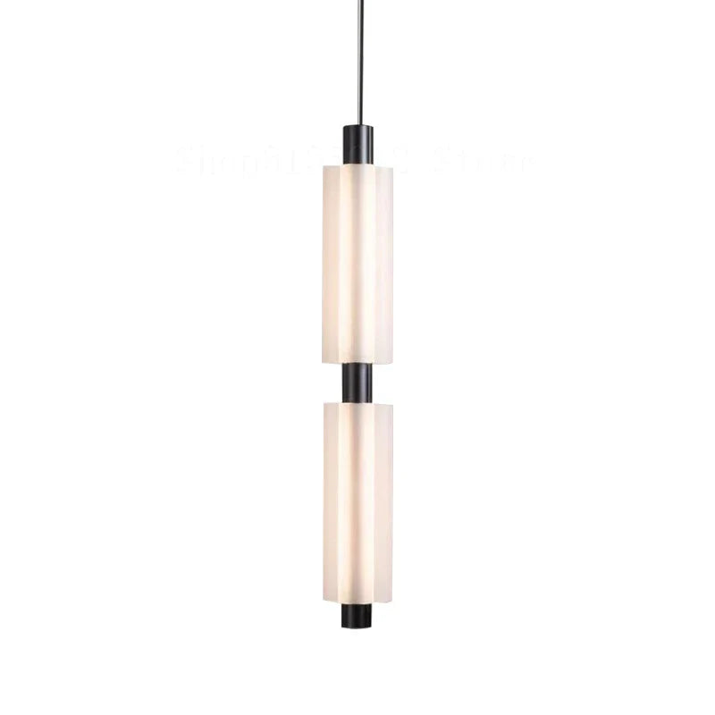 DecorBites™ Acrylic Minimalist Pendant Lights | Contemporary LED Bedside Lamp for Restaurant and Industrial Decor