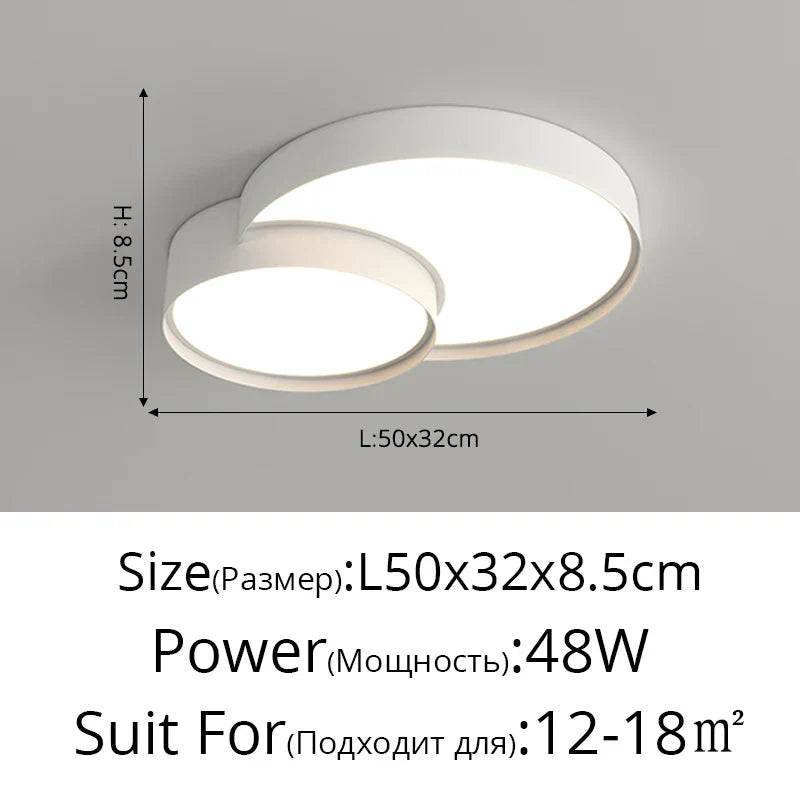 Acrylic LED Modern Chandelier
