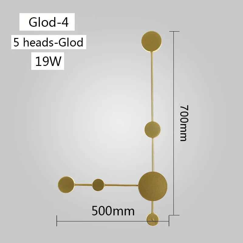 DecorBites™ LED Wall Lamp for Living Room Bedroom Hotel Hallway Lighting