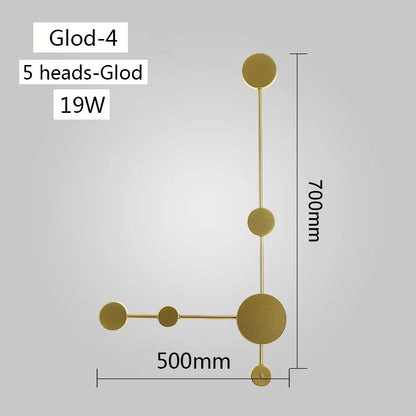 DecorBites™ LED Wall Lamp for Living Room Bedroom Hotel Hallway Lighting