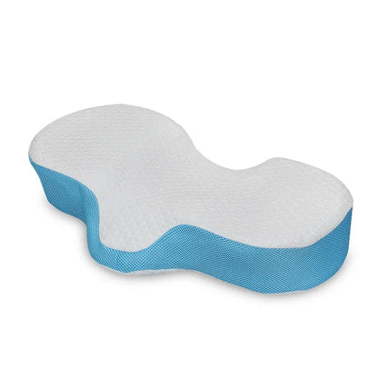 Decobites Memory Foam Neck Pillow for Better Sleep and Pain Relief