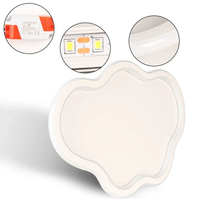 DecorBites™ Cloudy White Kids Ceiling Lamp for Creative Bedroom Lighting