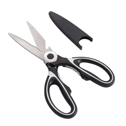 DecorBites™ Kitchen Scissors - Stainless Steel Multifunctional Household Scissors for Food Preparation