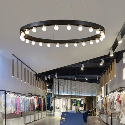 DecorBites™ Industrial Duplex Staircase Pendant Light for Living Room, Hotel Lobby, or Commercial Store