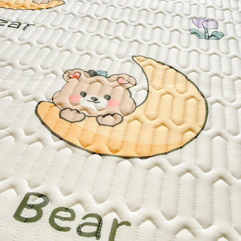 DecorBites™ Latex Cooling Mattress Cover & Pillowcase Set - Summer Cool Down Bed Pad