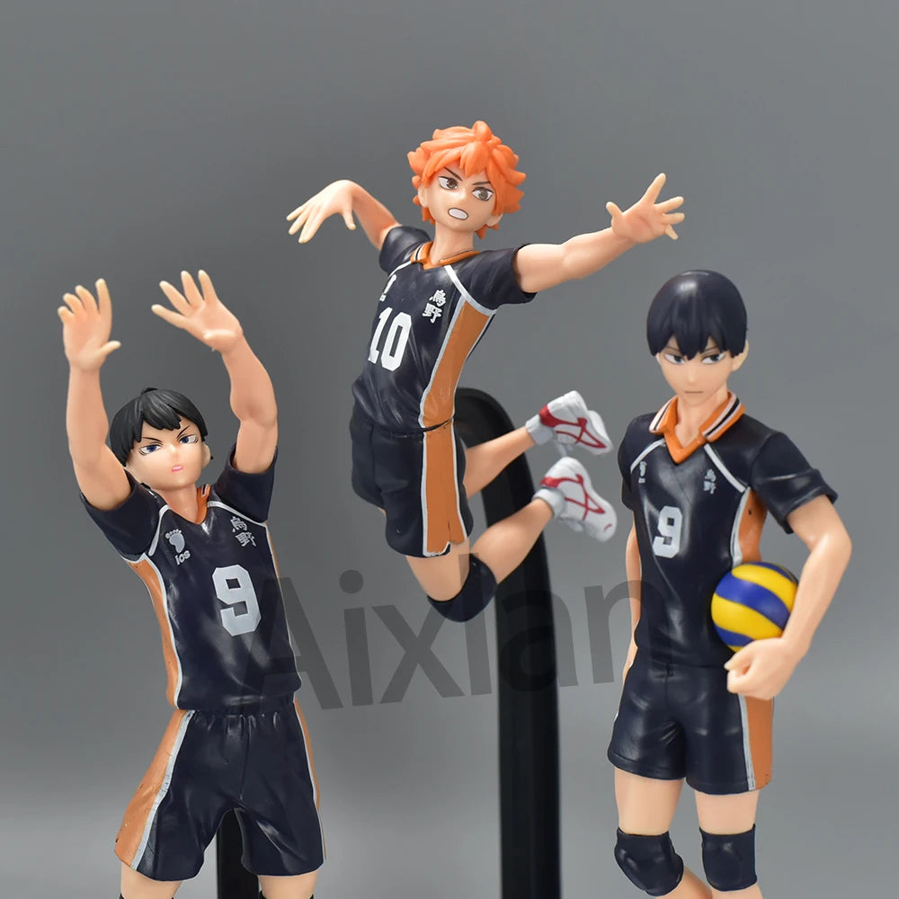 Japanese anime Haikyuu!! Figure Shoyo Hinata Tobio Kageyama PVC Action Figure Christmas Gift Collectible Model Toys Kid DOll