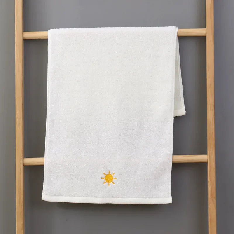 Cotton Weather Embroidery Towel
