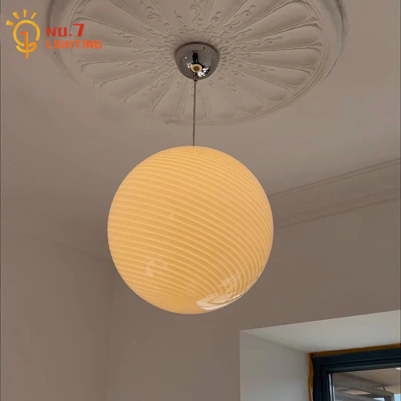 DecorBites™ Glass Pendant Lights LED E27 for Dining Room Bedroom