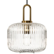 Nordic Glass Pendant Light T30cm Bedroom