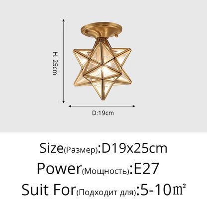 Lámpara de araña LED de cristal DecorBites™ para iluminación moderna de salas de estar, estudios y pasillos