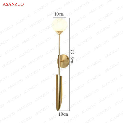 DecorBites™ LED Wall Lamps Lights Mirror Light for Living Room Stairs Loft Night Table