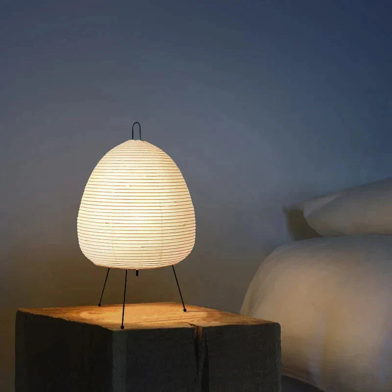 LED Rice Paper Table Lamp