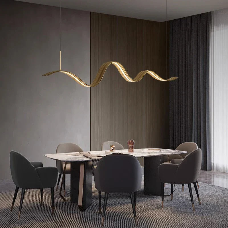 DecorBites™ LED Pendant Light Chandeliers for Modern Living and Dining Room Decor