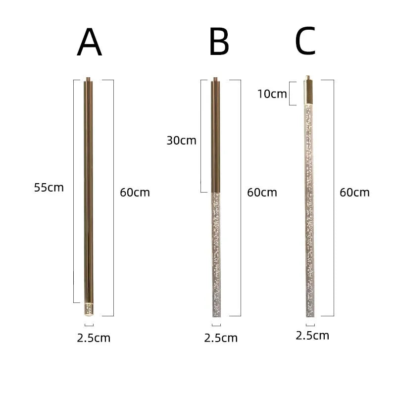 Decorbites™ Gran Candelabro de Cristal LED de Lujo para Sala de Estar - Lámparas Colgantes Personalizadas