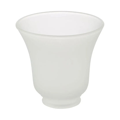 DecorBites™ Frosted Glass Bell Shades - Ceiling Fan Chandelier Wall Sconces Replacements