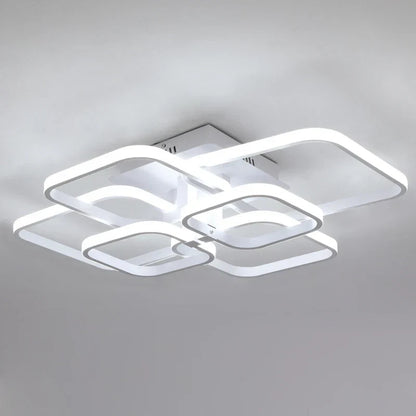 Lámpara de techo cuadrada LED DecorBites™ para sala de estar y dormitorio