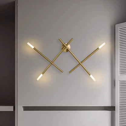 DecorBites™ Cross-Shaped Wall Lamp for Bedroom Sofa Living Room Staircase - Nordic Design