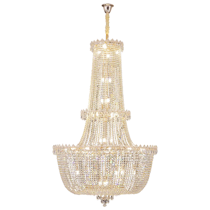 DecorBites™ Crystal Luxe Chandelier for Villa Hotel Living Room - European Modern Style