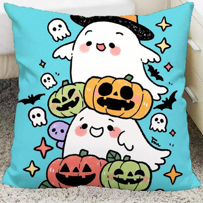 DecorBites™ Halloween Plush Cartoon Pillow for Living Room and Bedroom, Festive Decoration