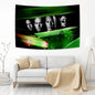 Decobites Fast & Furious Movie Poster Tapestry: Aesthetic Hippie Room Decoration