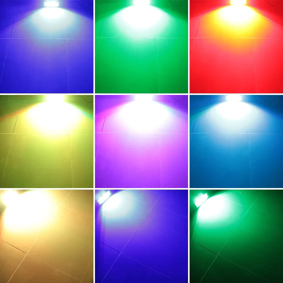 Luces Estroboscópicas LED Decorbites™ con Control Remoto para Iluminación de Escenario de Fiesta