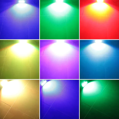Luces Estroboscópicas LED Decorbites™ con Control Remoto para Iluminación de Escenario de Fiesta