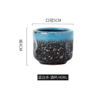 DecorBites™ Ceramic Wine Sake Set with Heater and Dispenser