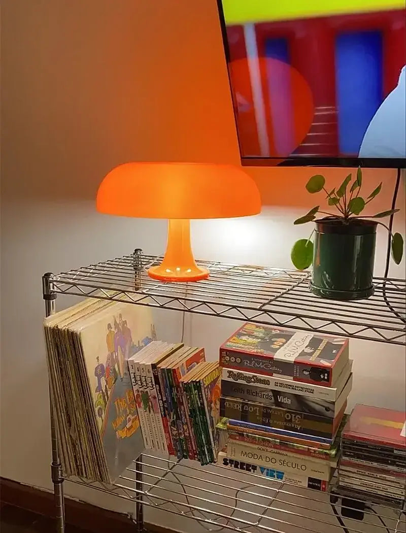 DecorBites™ New Led Mushroom Table Lamp for Hotel Bedroom Bedside Living Room Decoration Lighting Modern Minimalist