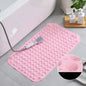 Decobites Non-Slip Bathtub Mat with Drain Hole and Suction Cups