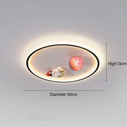 Alpo - Space Flush Mount Light Childrens Lighting