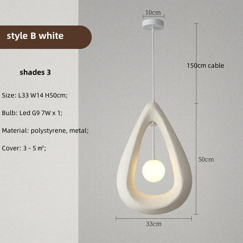 Lámpara colgante LED Decorbites™ para comedor, accesorio de iluminación para decoración del hogar