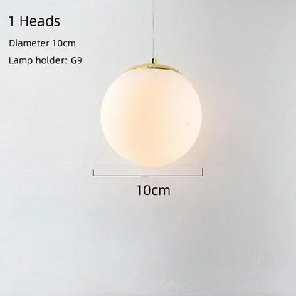 ثريا ديكوربايتس™ الزجاجية: إضاءة عصرية ساحرة للمطبخ وغرفة المعيشة وغرفة النوم