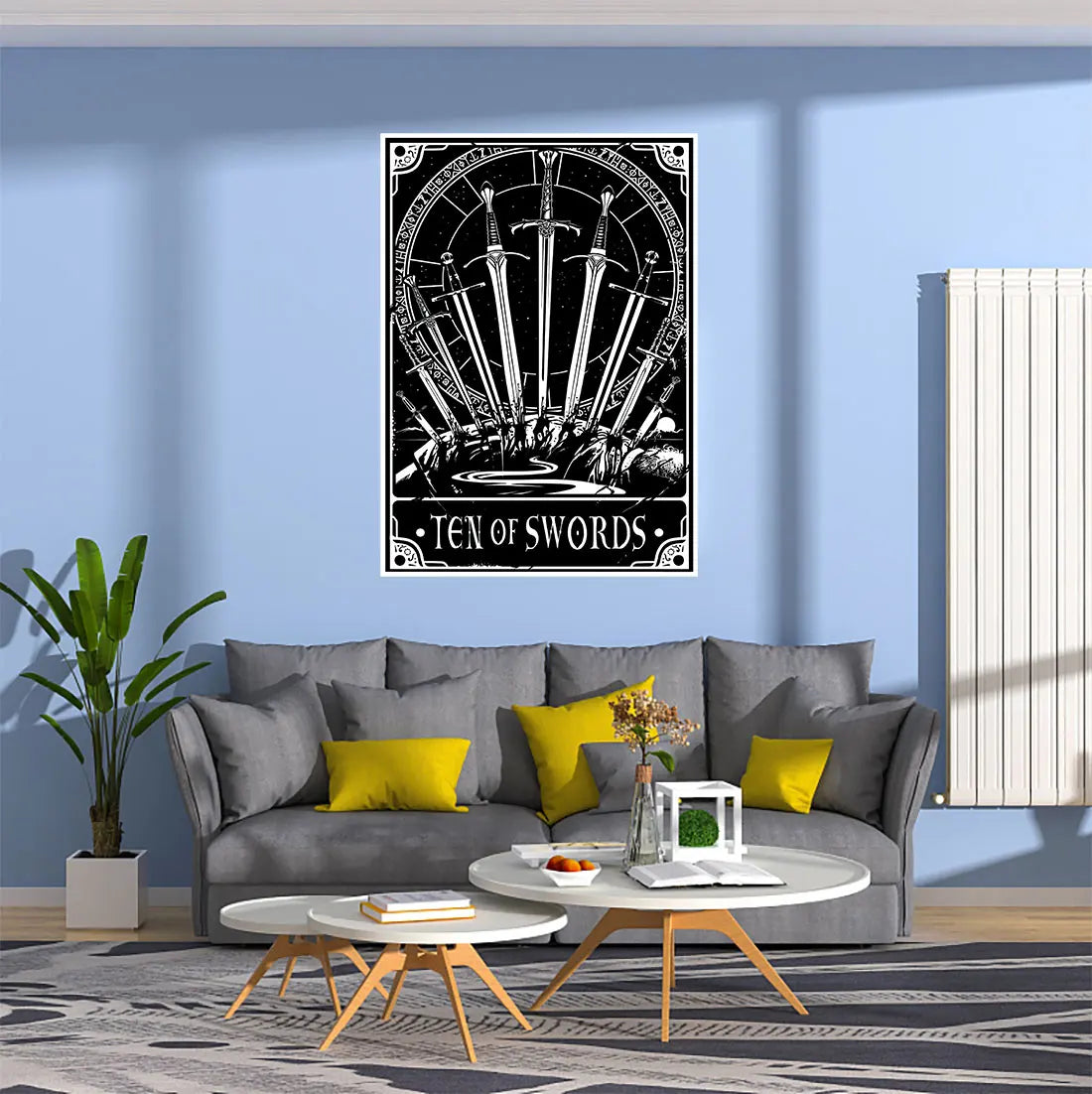 Decobites Hippie Tarot Card Tapestry: Astrology & Witchcraft Wall Hanging for Home Decor