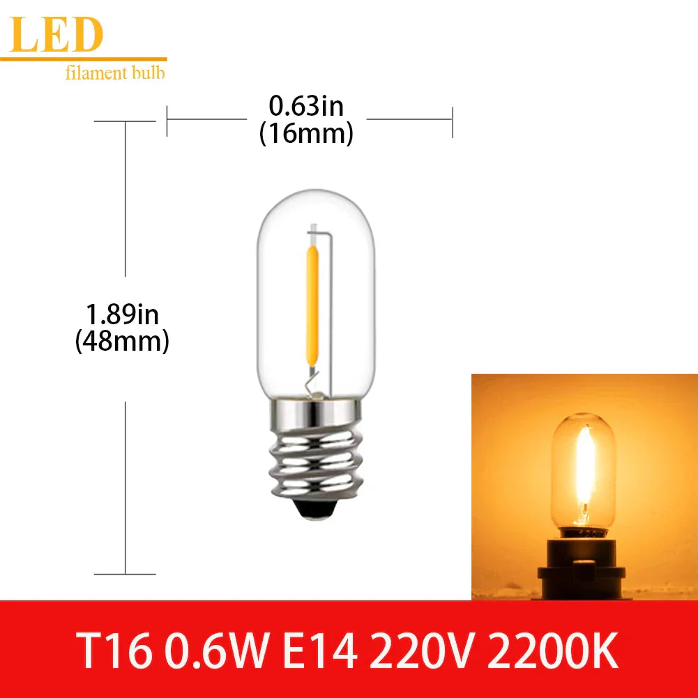 Clear Glass Vintage Bulb