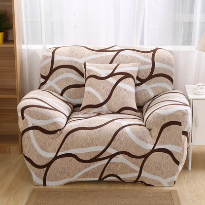 Decobites Stretch Sofa Cover Slipcover Print Seater Couch Protector