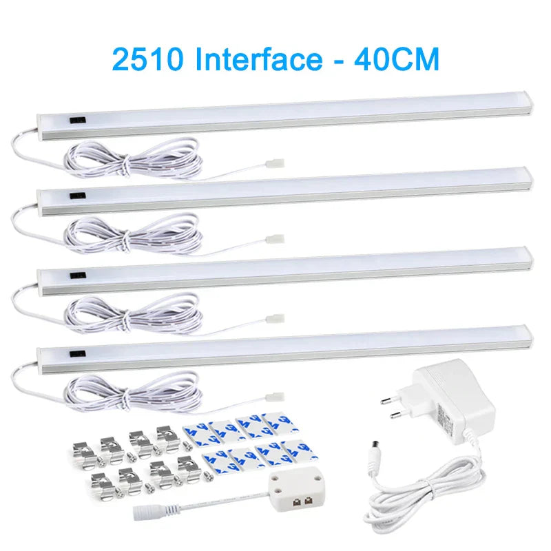DecorBites™ LED Under Cabinet Lights PIR Motion Sensor Night Light
