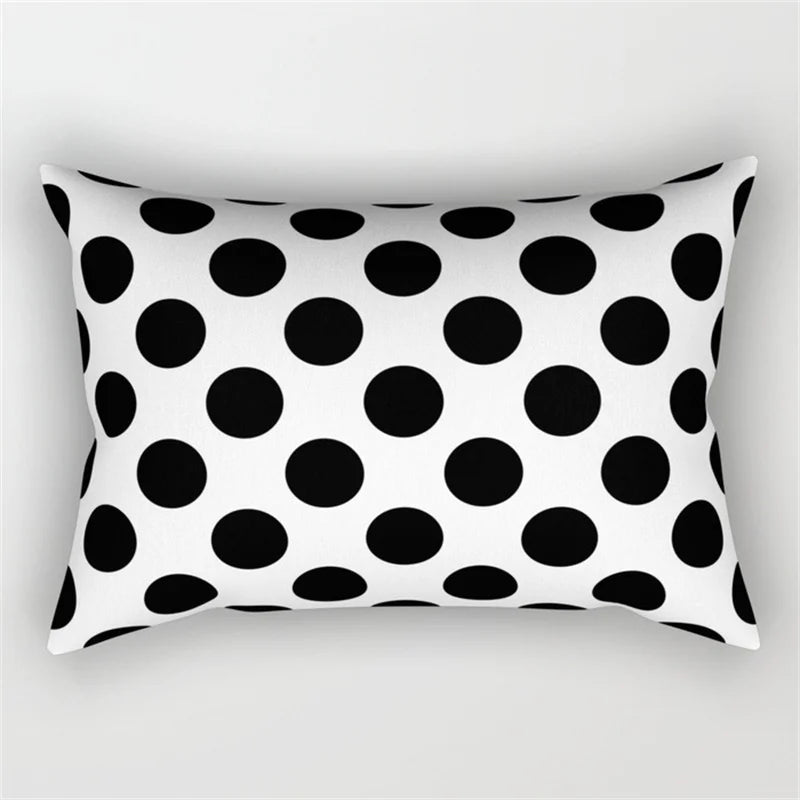 طقم غطاء وسادة للخصر بتصميم هندسي مموج من DecorBites™