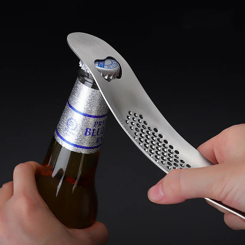 مكبس الثوم DecorBites™ - أداة مطبخ للخضراوات والفواكه