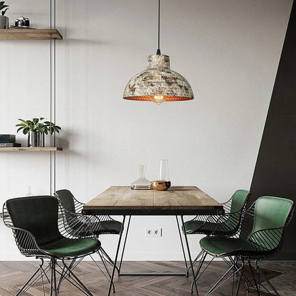 Decorbites™ Industrielle Hängelampe Weiß Vintage-Kronleuchter für Küche und Esszimmer