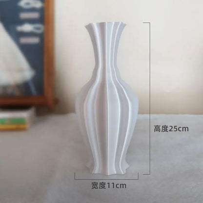 DecorBites™ Elegant High-End Vase for Living Room Flower Arrangement