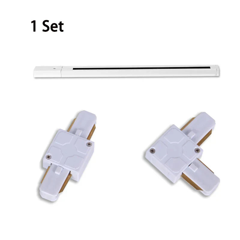 DecorBites™ LED Track Light Set for Home Decor - Modern Chandelier Lamp with Rail System