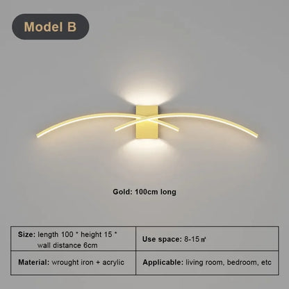 DecorBites™ LED Wall Light Strip for Home Indoor Decorative Lighting