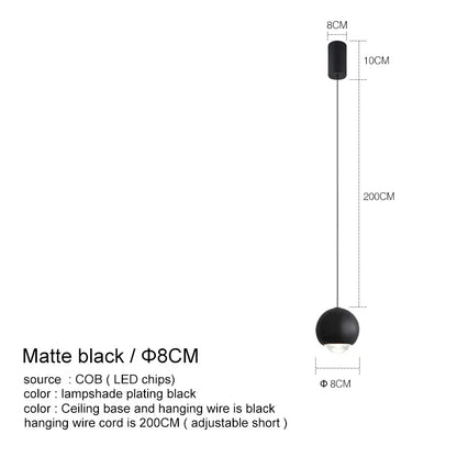 DecorBites™ LED Chandelier for Bedroom Kitchen Study Chrome Gold Modern Pendant Light